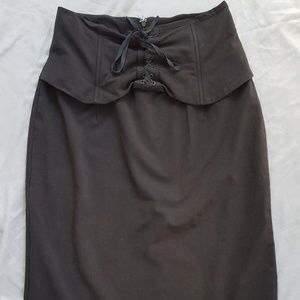 3 for $15 Worthington corset lace up pencil skirt